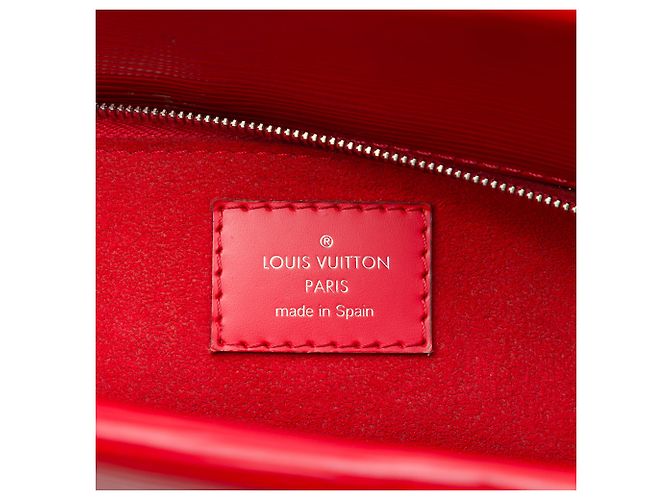 Louis Vuitton Red Epi Marly MM - vista 5