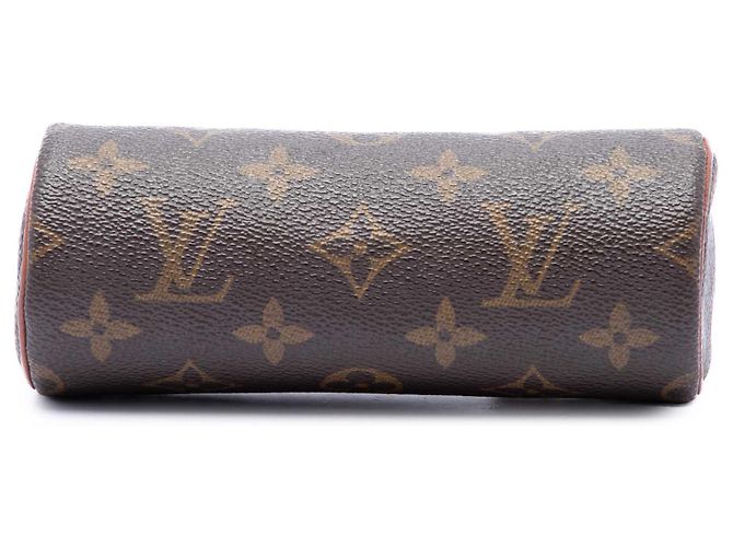 Louis Vuitton Brown Monogram Papillon Pochette - vista 3