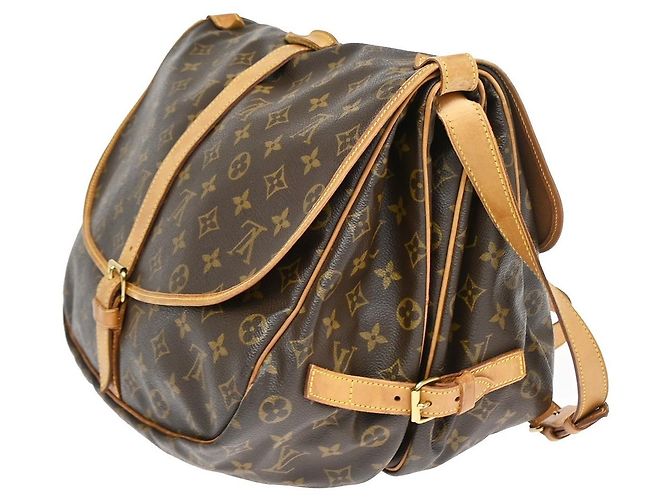 Louis Vuitton Saumur Monogram Canvas 35 - vista 4