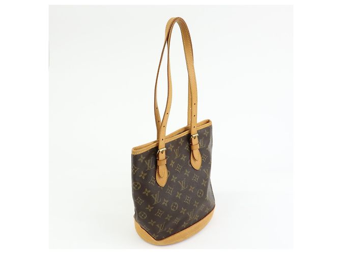 Louis Vuitton Petit Bucket Monogram Canvas - vista 4