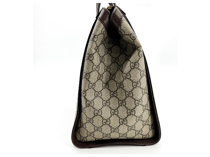 Gucci Ophidia Top Handle GG Coated Canvas Medium - vista 3