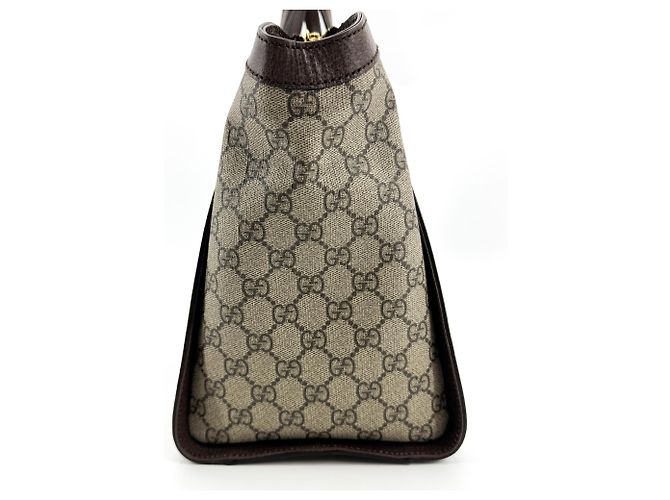 Gucci Ophidia Top Handle GG Coated Canvas Medium - vista 4