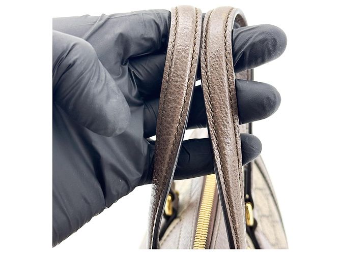Gucci Ophidia Top Handle GG Coated Canvas Medium - vista 7