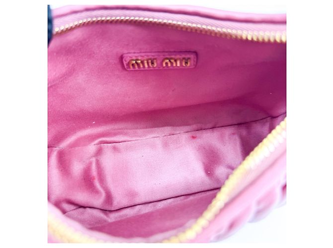Miu Miu Wander Hobo Matelasse Satin Mini - vista 5