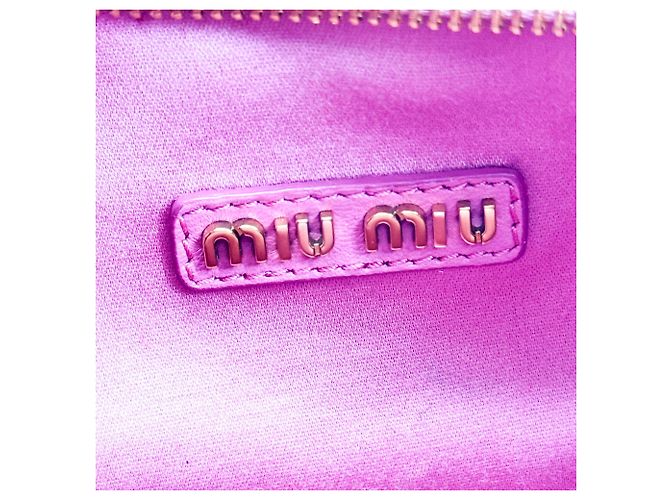 Miu Miu Wander Hobo Matelasse Satin Mini - vista 6