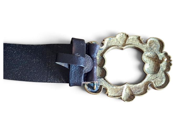 Dolce & Gabbana Ledergürtel Barocco Putti - Ansicht 6