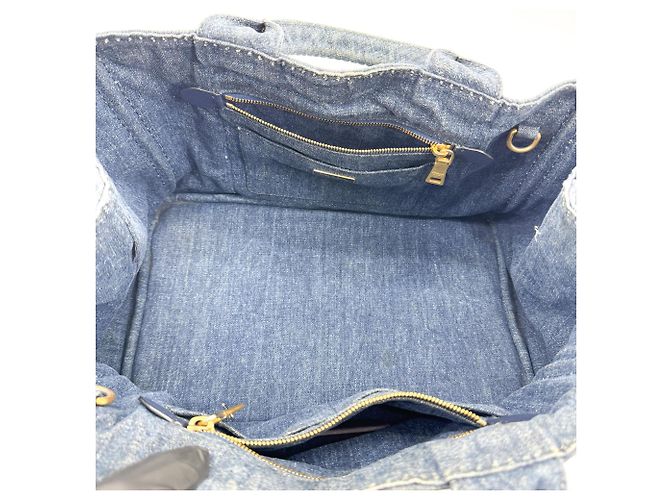 Prada Canapa Denim Small - vista 5
