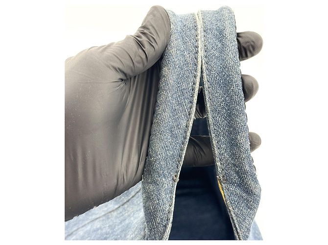 Prada Canapa Denim Small - vista 7