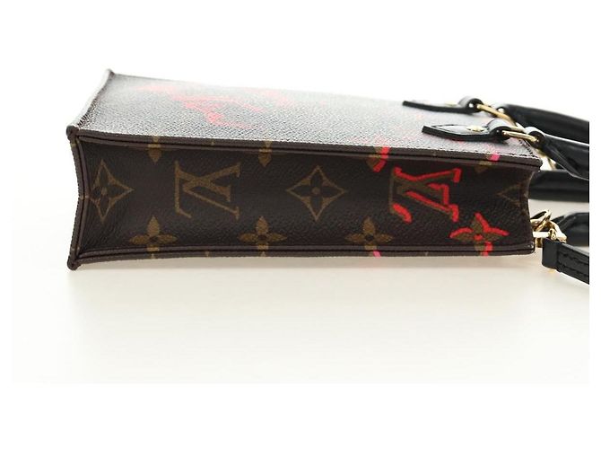 Louis Vuitton Petit Sac Plat Limited Edition Fall in Love Monogram Canvas - vista 4