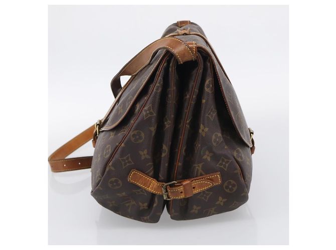 Louis Vuitton Saumur Monogram Canvas 35 - vista 4