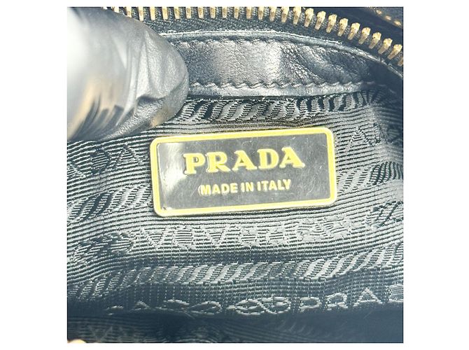 Borsa convertible Prada Gaufre in pelle Nappa Medium - vista 6