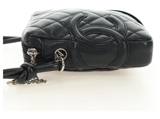 Borsa a tracolla Chanel Cambon in pelle matelassé - vista 3