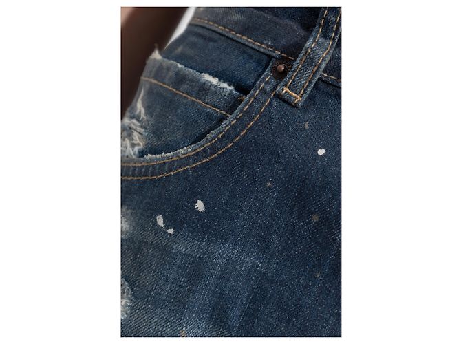 Vaqueros Sand Diego Dsquared2 de algodón azul - vista 5