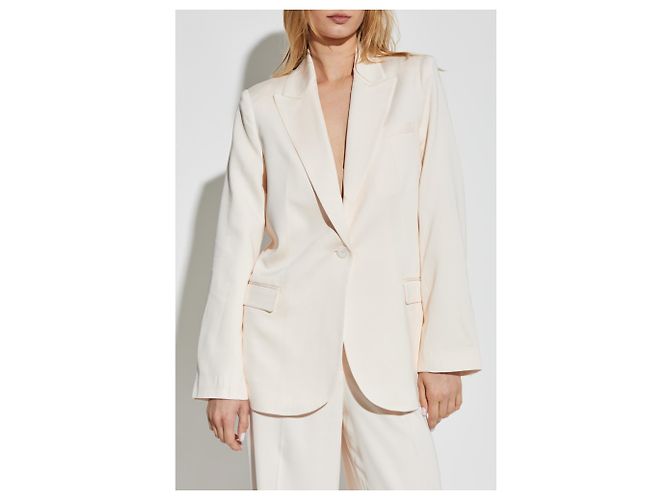 Blazer Iro Sylvie Rosa de Viscose - vista 3