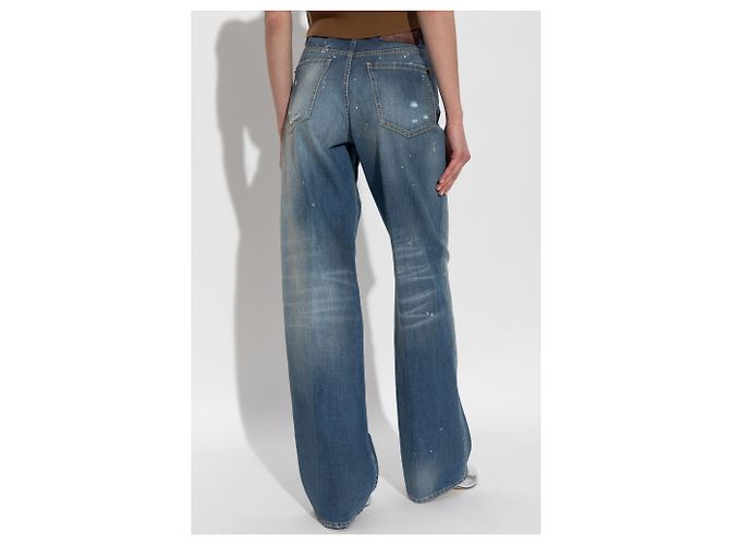 Dsquared2 Sand Diego Jeans Blau Baumwolle - Ansicht 4