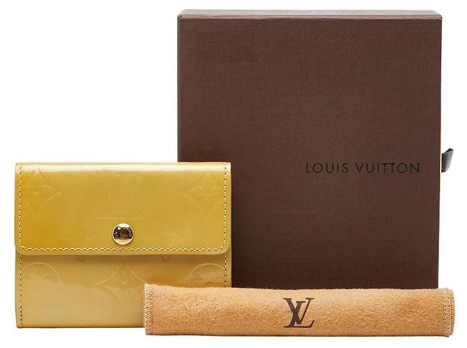 Louis Vuitton Monogram Vernis Compact Wallet M91170 - vista 9