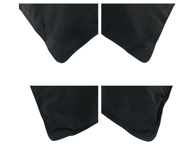 Borsa a tracolla in nylon Prada Tessuto con placca logo triangolare - vista 4