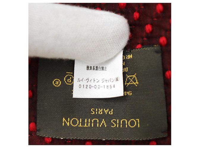 Louis Vuitton Echarpe Logomania Wool Silk Scarf - vista 10