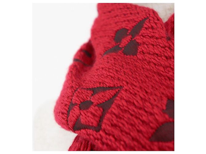 Louis Vuitton Echarpe Logomania Wool Silk Scarf - vista 2