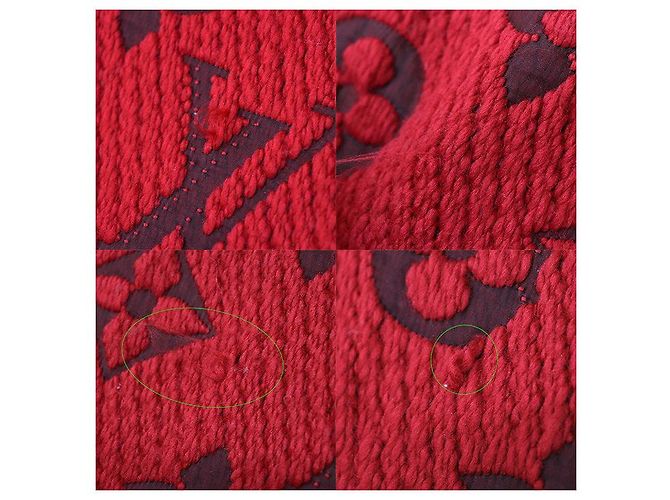 Louis Vuitton Echarpe Logomania Wool Silk Scarf - vista 7