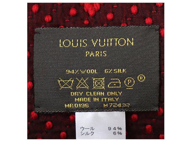 Louis Vuitton Echarpe Logomania Wool Silk Scarf - vista 8