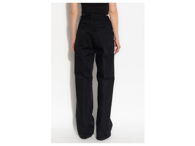 Vaqueros Eros Dsquared2 corte recto negro algodón - vista 4