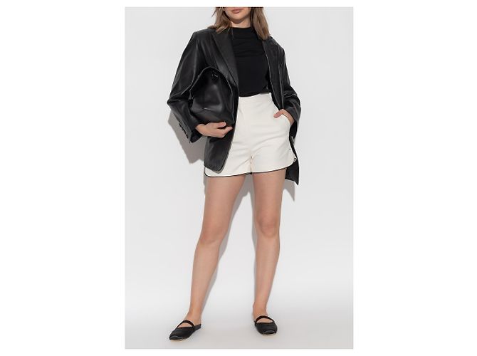 Max Mara Orbita Shorts weiß Baumwolle - Ansicht 2