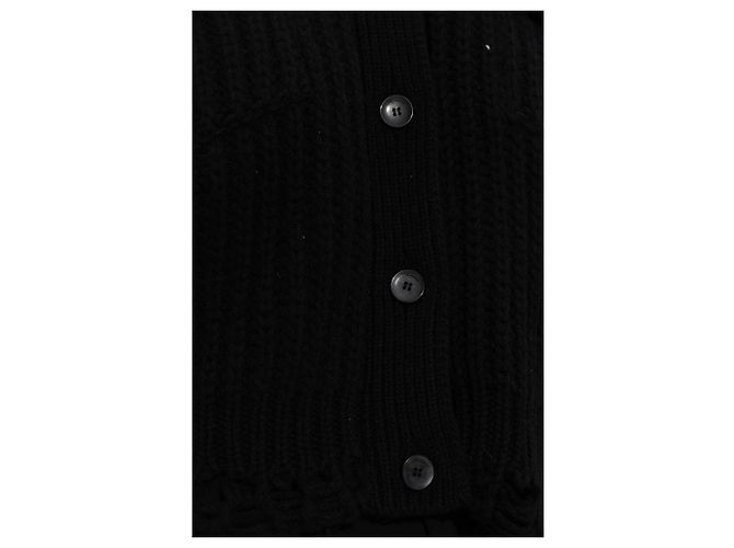 Blumarine Cardigan con inserción de piel - vista 5