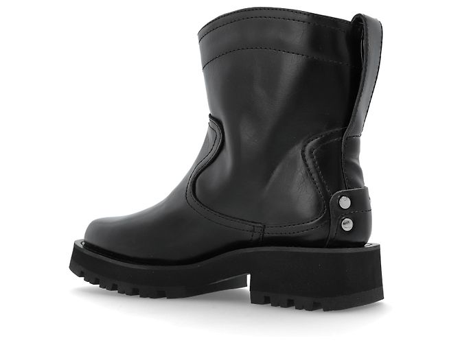 Ganni Botines de cuero ecológico - vista 5