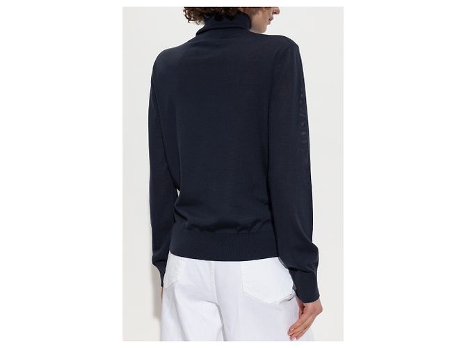Dsquared2 Wollpullover mit Rollkragen und Logo - Ansicht 4