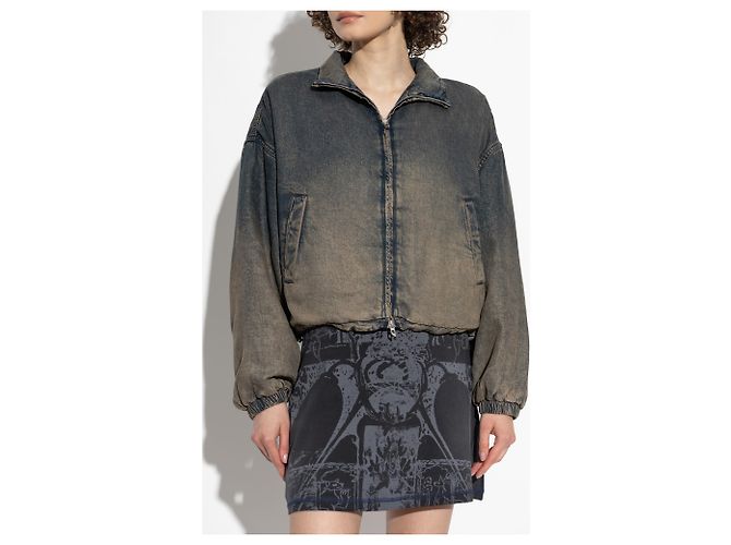 Diesel Jeansjacke `DE-FLOWER-S` - Ansicht 3