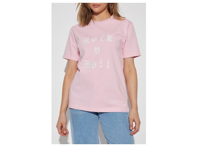 Camiseta Edwin Zadig & Voltaire rosa de algodón Rock n Roll - vista 3