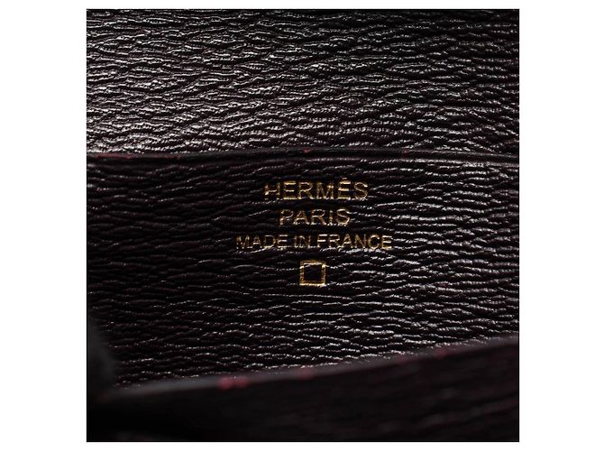 Béarn Hermès Cartera Hermes Bearn Compact de Alligator - vista 4