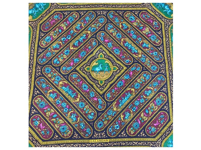 Hermès HERMES QALAMDAN SEIDENTUCH - Ansicht 4