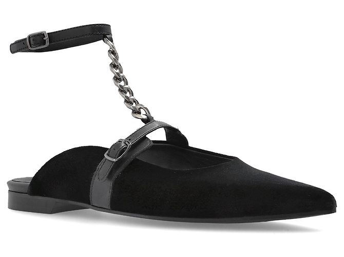 Autre Marque Samt-Ballerinas "Perma" - Ansicht 4