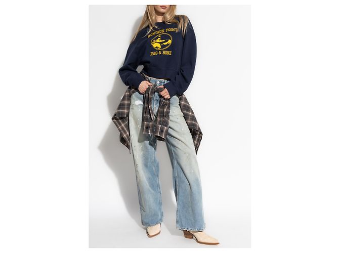 Rag & Bone Sweatshirt com estampado - vista 2