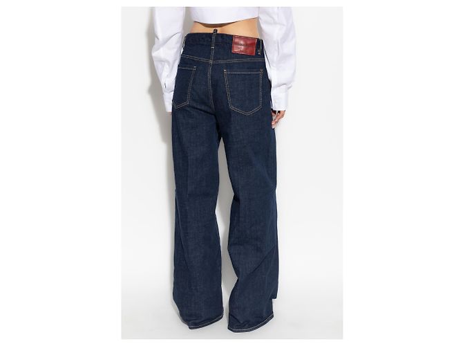 Vaqueros Bootcut Traveller Dsquared2 Azul Marino - vista 4