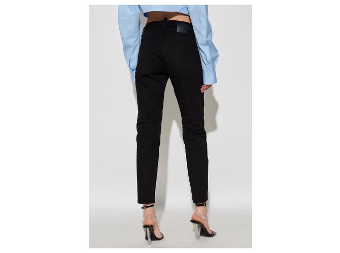 Vaqueros skinny Cool Girl Dsquared2 negros - vista 4
