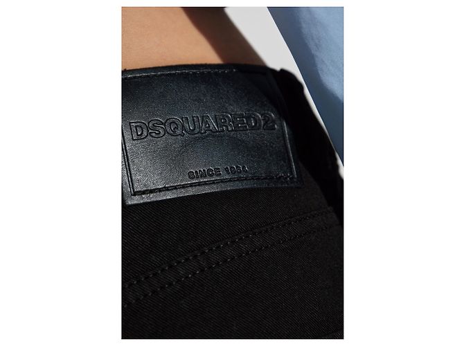 Vaqueros skinny Cool Girl Dsquared2 negros - vista 5
