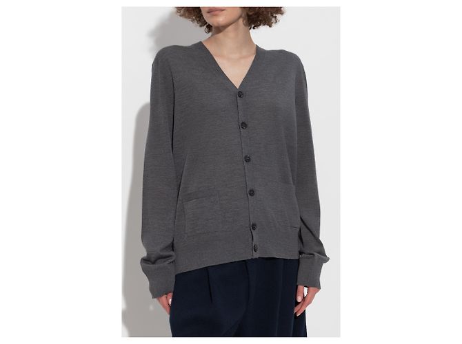 Cárdigan de lana gris Dsquared2 - vista 3