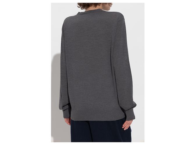 Cárdigan de lana gris Dsquared2 - vista 4