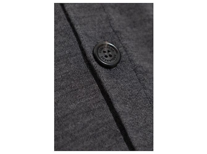 Cárdigan de lana gris Dsquared2 - vista 5