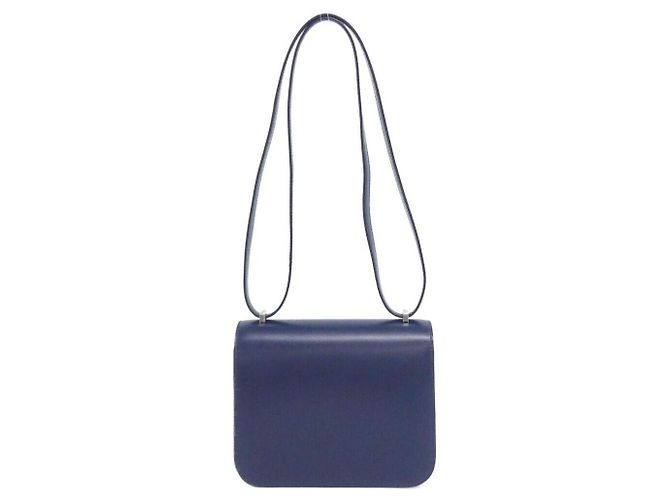 Hermès Constance3 Cloute Mini Box Calf Shoulder Bag - vista 2