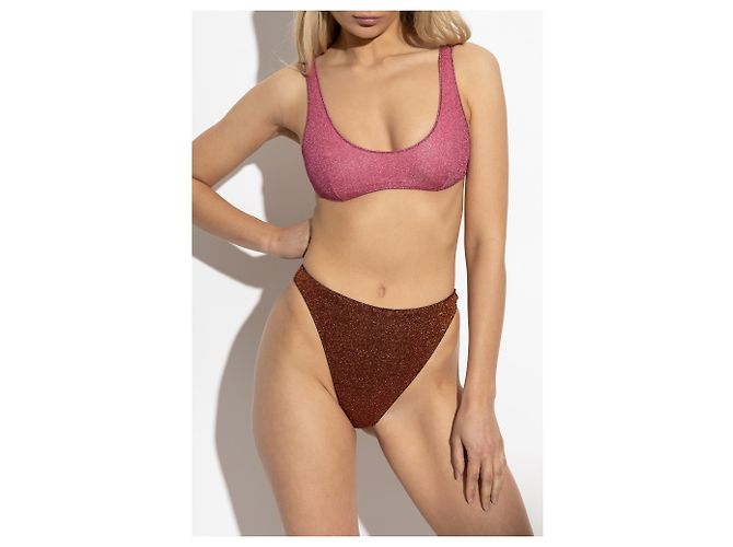 Autre Marque Bañador de dos piezas con hilo de lurex - vista 3