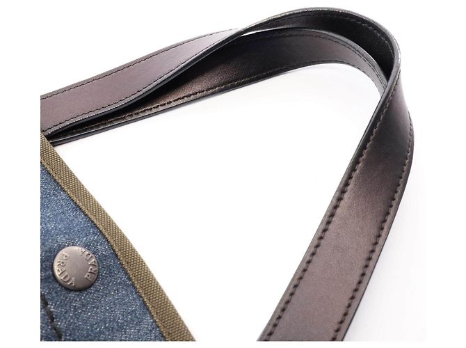 Borsa Tote 2way Prada Denim City Calf - vista 8