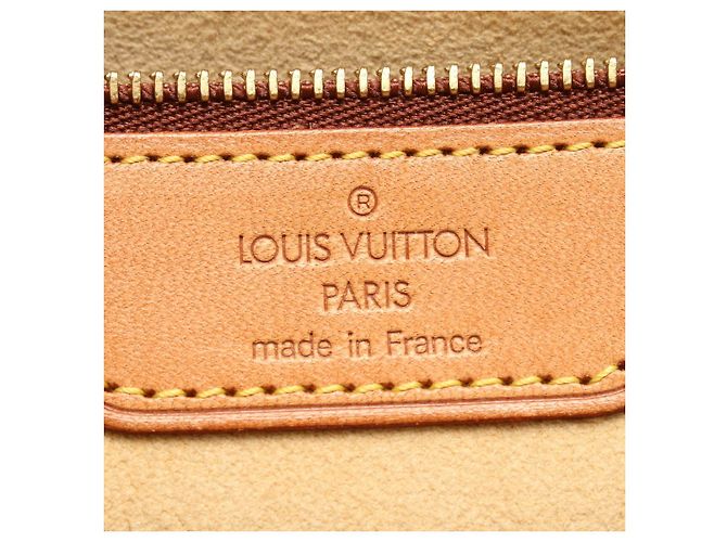 Borsa a tracolla Louis Vuitton Babylon Monogram Coated Canvas - vista 4