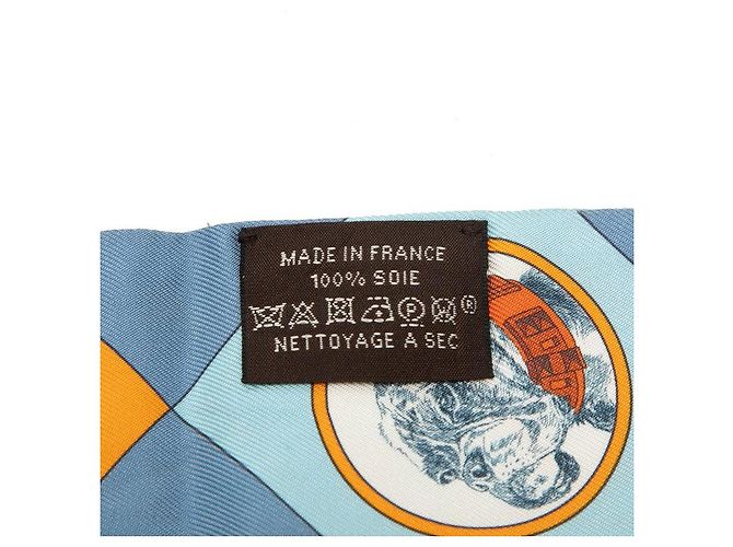Foulard di seta Hermès Twilly Colliers et Chiens - vista 5