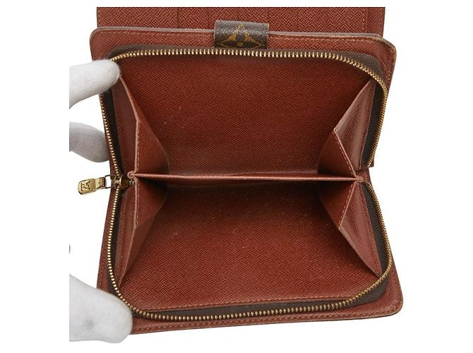 Portafoglio bi-fold Louis Vuitton Monogram Porte Papier - vista 10