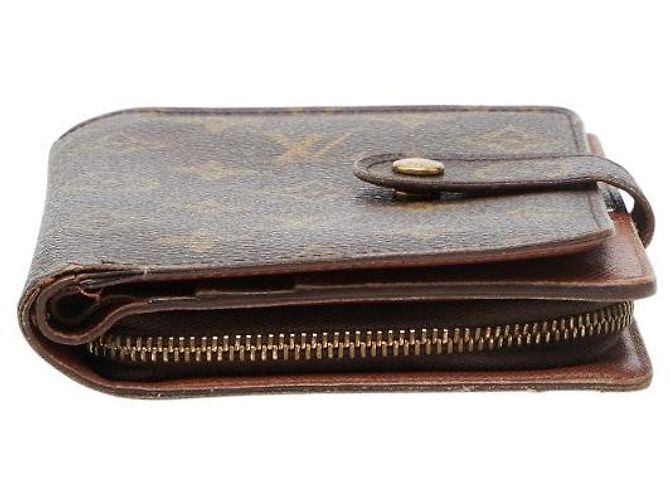 Portafoglio bi-fold Louis Vuitton Monogram Porte Papier - vista 3