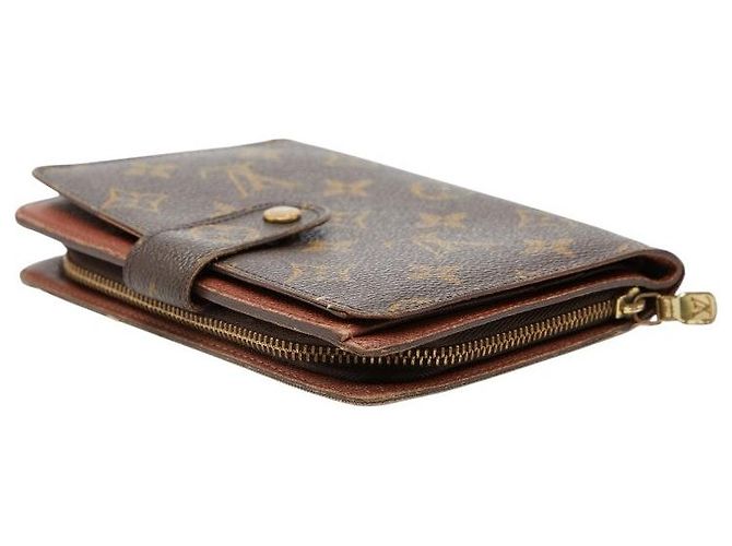 Portafoglio bi-fold Louis Vuitton Monogram Porte Papier - vista 7